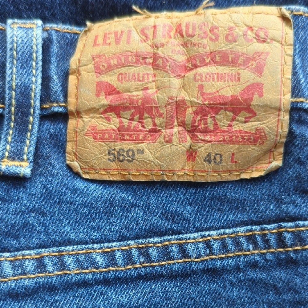 Levi's Men's Denim Jeans in Deep Blue